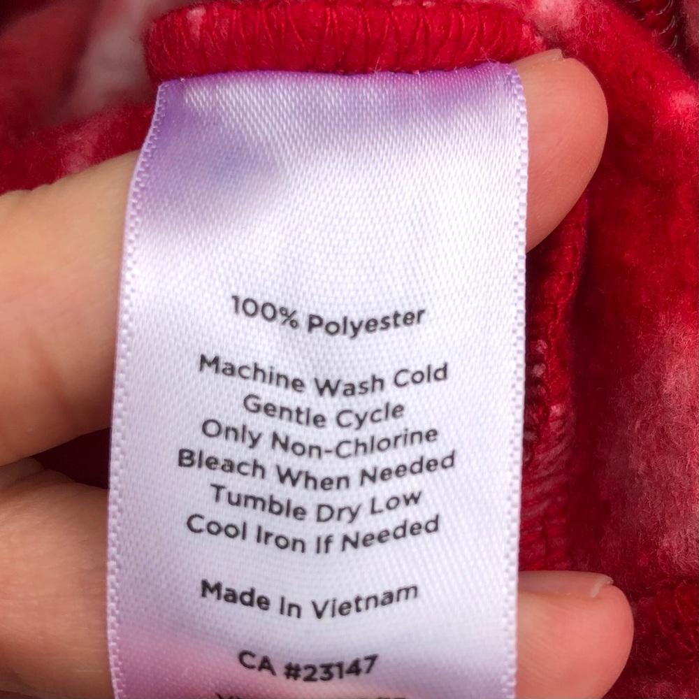 Talbots Snowflake Full Zip Fleece Jacket Sweater - image 7